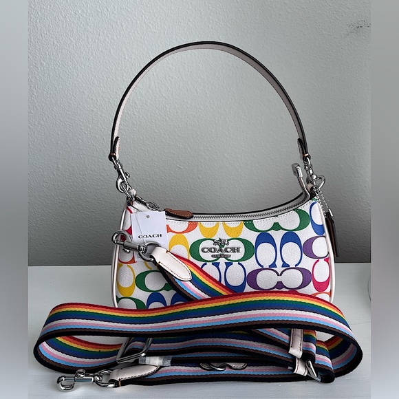 Coach Handbags - NWT Pride Coach Handbag W/ Pride Strap